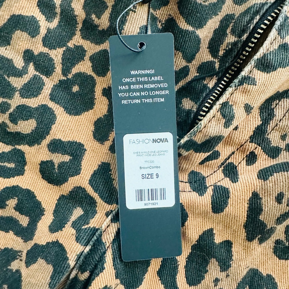 Leopard Print Pants - Picture 3 of 7